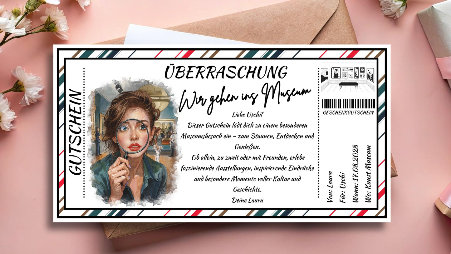 Gutschein fürs Museum