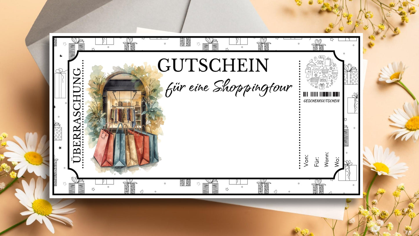 Gutschein Shopping Tour