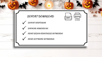 Gutschein für ein Halloween Erlebnis