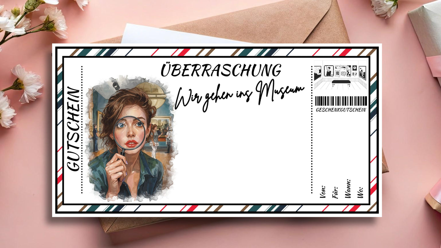 Gutschein fürs Museum
