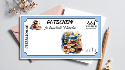 Gutschein fürs Plätzchenbacken
