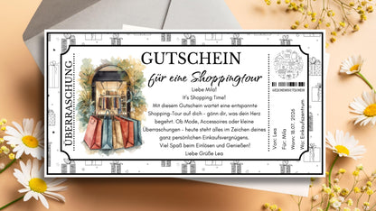 Gutschein Shopping Tour