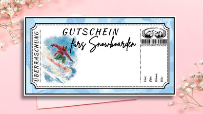 Gutschein fürs Snowboarden