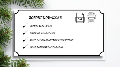 Gutschein für einen Weihnachtsmarkt Besuch